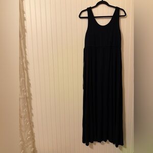 Adrienne Vittadini Black Asymmetrical Dress